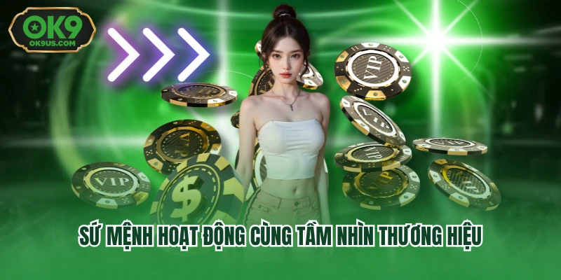 Sứ mệnh hoạt động cùng tầm nhìn thương hiệu